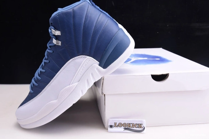 HYPE Jordan 130690-404 Air Blue Retro 12 Stone 0626